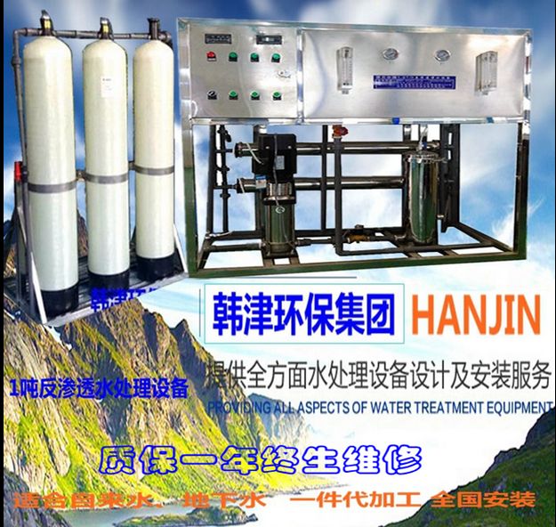 1T反渗透水处理设备标配款